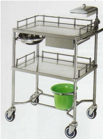Chariot de traitement en inox modèle F-17